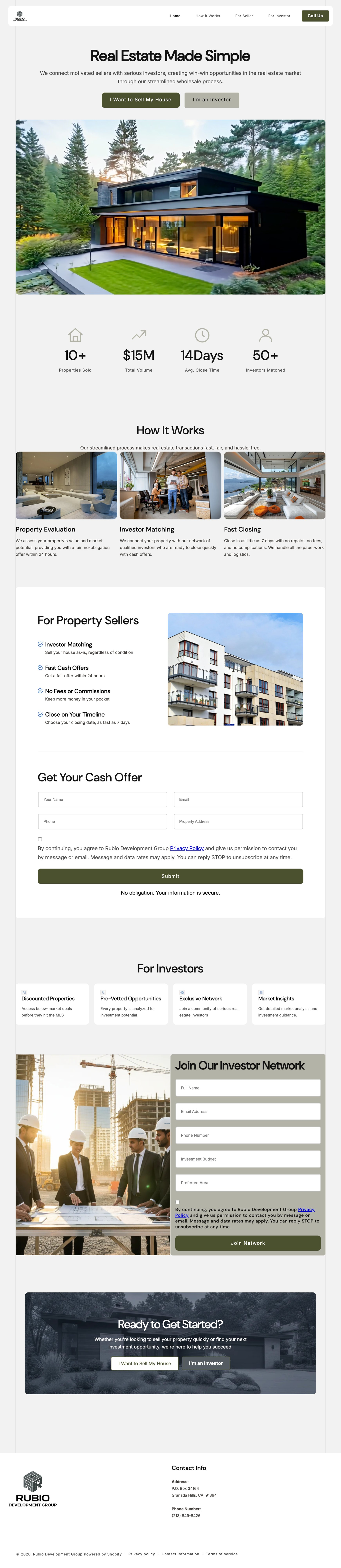 Rubio Development Group