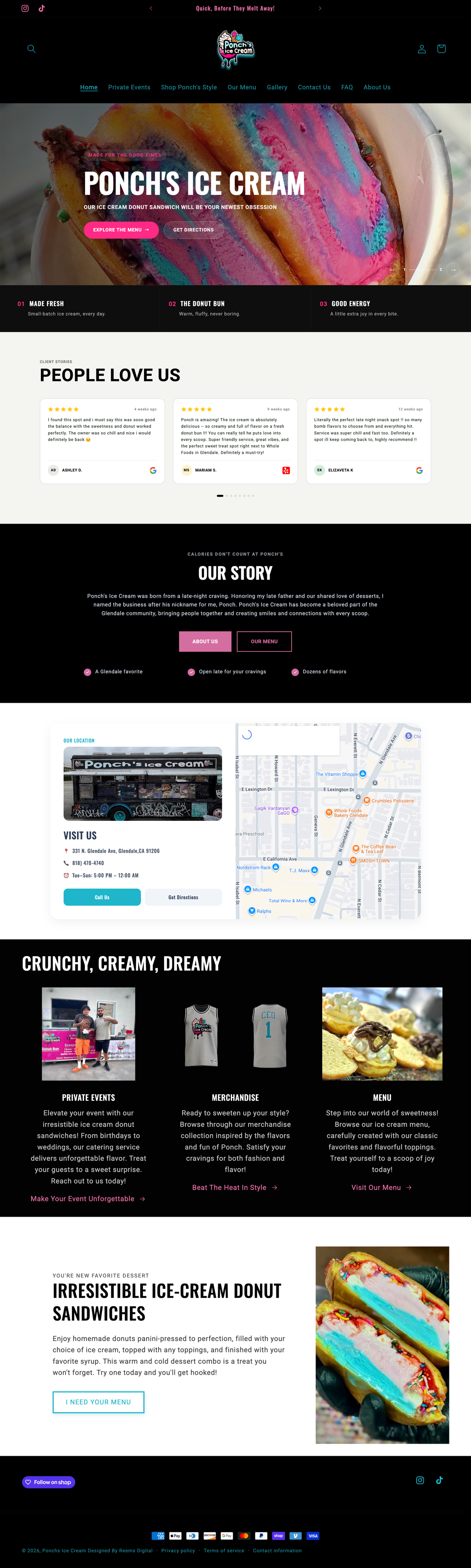 Ponch's Ice Cream