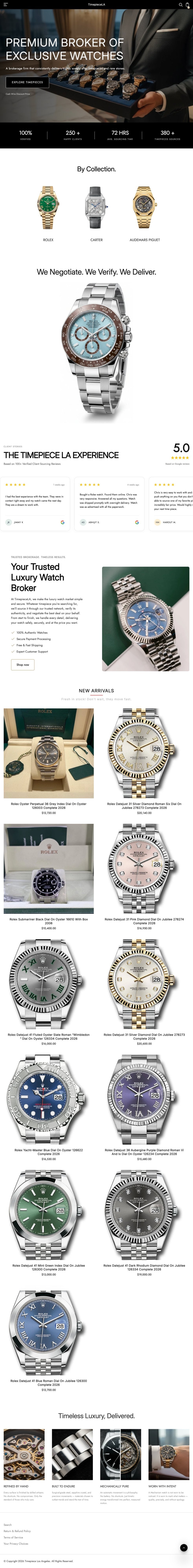 Timepiece Los Angeles